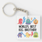 Monsters World Best Big Brother Sleutelhanger (Voorkant)