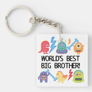 Monsters World Best Big Brother Sleutelhanger