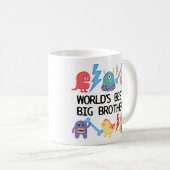 Monsters World's Best Big Brother Koffiemok (Voorkant rechts)