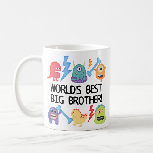 Monsters World's Best Big Brother Koffiemok (Links)