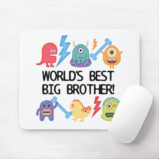 Monsters World's Best Big Brother Muismat (Met muis)