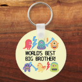 Monsters World's Best Big Brother Sleutelhanger (Voorkant)
