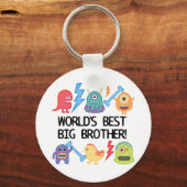 Monsters World's Best Big Brother Sleutelhanger (Voorkant)