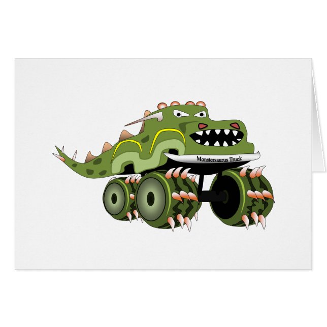 Monstersaurus Truck (Voorkant Horizontaal)