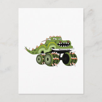 Monstersaurus Truck Briefkaart