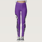 Monsterskeletten Leggings (Voorkant)