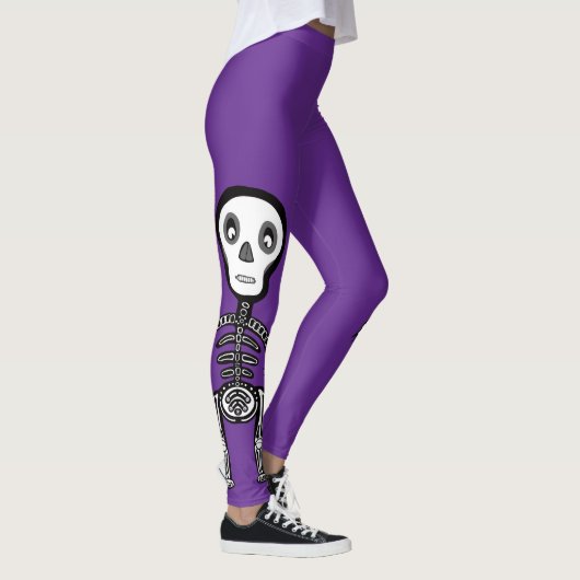 Monsterskeletten Leggings (Rechts)