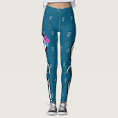 Monsterskeletten Leggings (Voorkant)