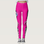 Monsterskeletten Leggings (Voorkant)