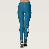 Monsterskeletten Leggings (Achterkant)