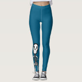 Monsterskeletten Leggings (Voorkant)