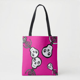Monsterskeletten Tote Bag