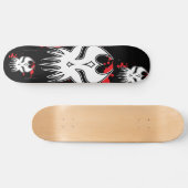 MonsterSkull Persoonlijk Skateboard (Horizontaal)