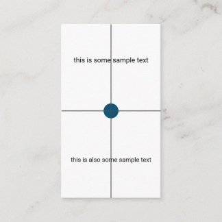 Monstertest Informatiekaartje