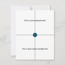 Monstertest RSVP Kaartje