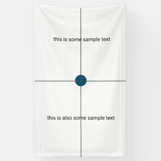 Monstertest Spandoek (Verticaal)