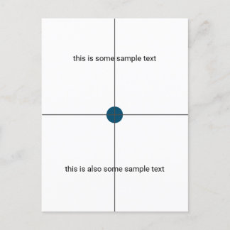 Monstertest Uitnodiging Briefkaart