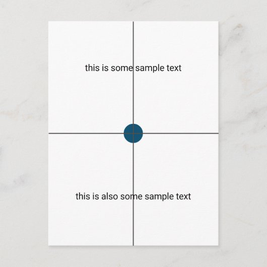 Monstertest Uitnodiging Briefkaart (Voorkant)