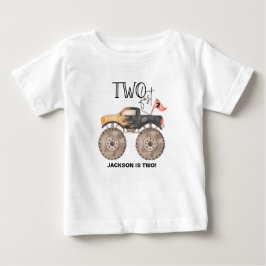 Monstertruck 2e verjaardag Two FAST kids