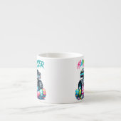 Monstertruck en paaseieren espresso kop (Voorkant)