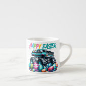 Monstertruck en paaseieren espresso kop (Rechts)