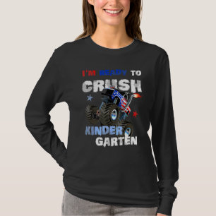 Monstertruck Racing Im Klaar om Kleuterschool te v T-shirt