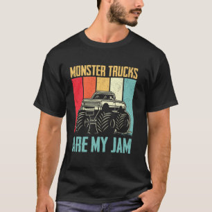Monstertrucks zijn mijn ding Vintage Retro Monster T-shirt