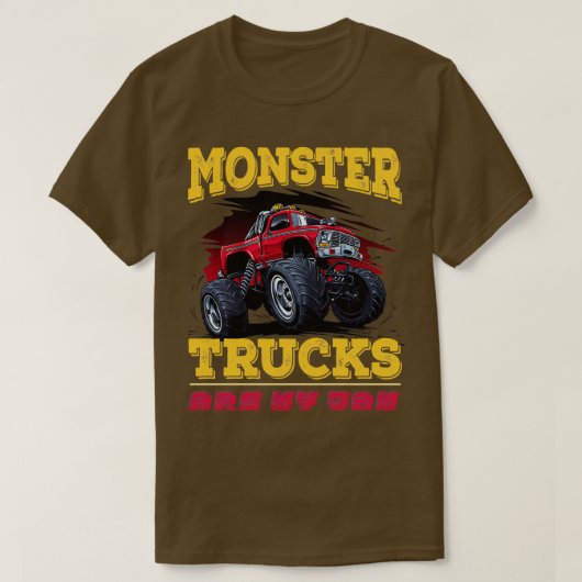 monstertrucks zijn mijn Shirt-retrozon T-shirt (Design voorkant)