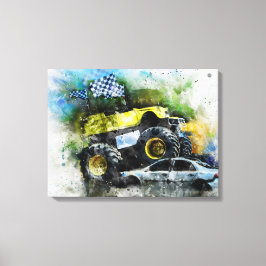 Monstertrunk Canvas Afdruk