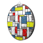 Monstervormig vormontwerp dartbord (Voorkant Rechts)