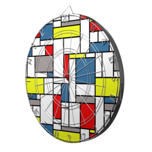 Monstervormig vormontwerp dartbord (Voorkant Rechts)