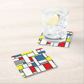 Monstervormig vormontwerp kartonnen onderzetters (Insitu)