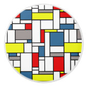 Monstervormig vormontwerp keramische knop (Voorkant)