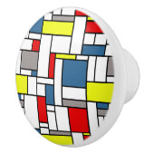 Monstervormig vormontwerp keramische knop (Rechts)