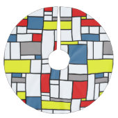 Monstervormig vormontwerp kerstboom rok (Voorkant)