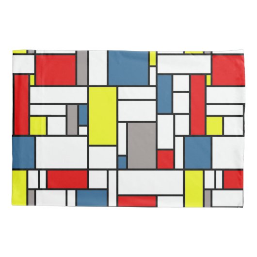 Monstervormig vormontwerp kussensloop (Achterkant)