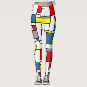 Monstervormig vormontwerp leggings (Voorkant)