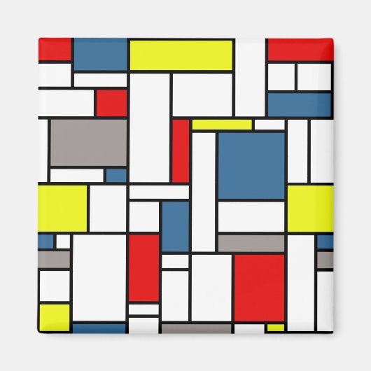 Monstervormig vormontwerp magneet (Voorkant)