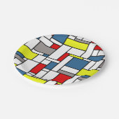 Monstervormig vormontwerp papieren bordje (Gekanteld)