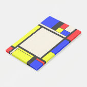 Monstervormig vormontwerp post-it® notes (Schuin)