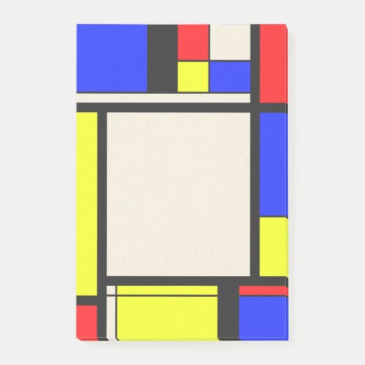 Monstervormig vormontwerp post-it® notes (Voorkant)