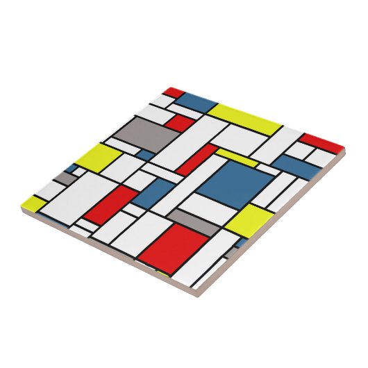 Monstervormig vormontwerp tegeltje (Zijkant)