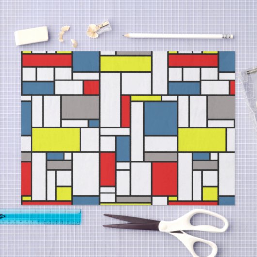 Monstervormig vormontwerp tissuepapier (Craft)