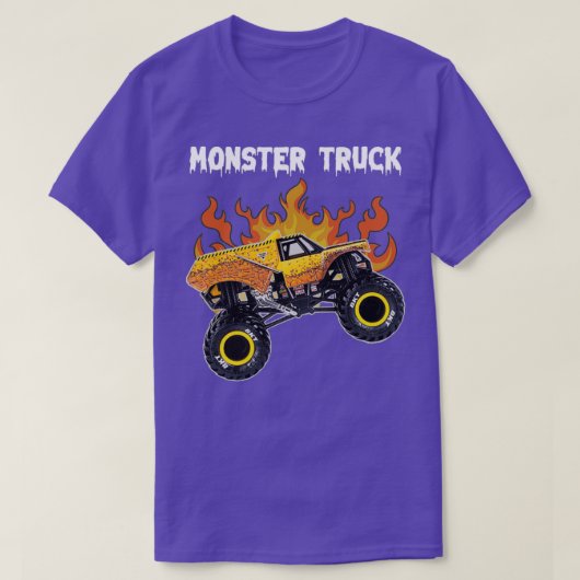 Monstervrachtwagen Aardshaker monstervrachtwagen 2 T-shirt (Design voorkant)