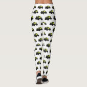 Monstervrachtwagen cartoon illustratie leggings (Achterkant)