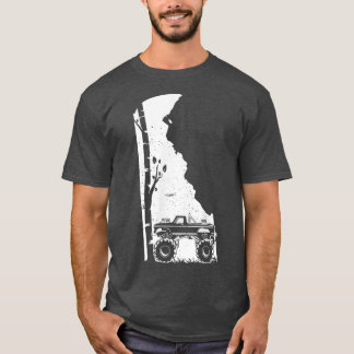 Monstervrachtwagen  — Delaware off-road forest ar T-shirt