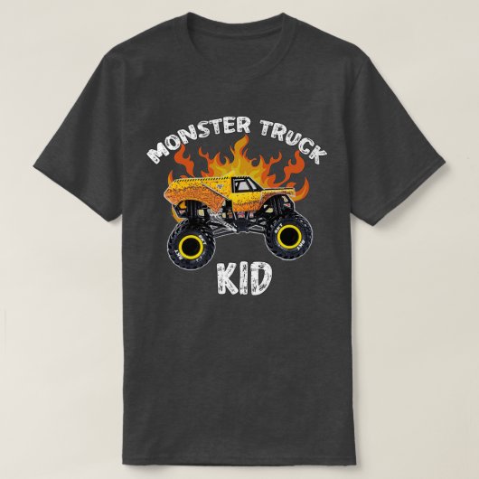 Monstervrachtwagen Earthshaker Gift for KIDS T-shirt (Design voorkant)