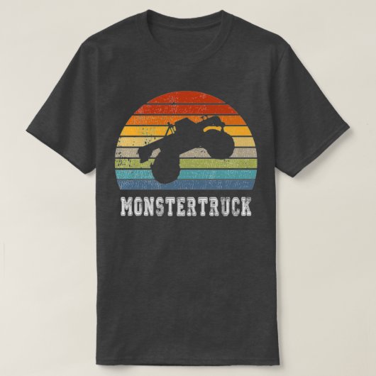 Monstervrachtwagen ontwerp t-shirt (Design voorkant)