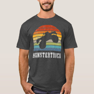 Monstervrachtwagen ontwerp t-shirt