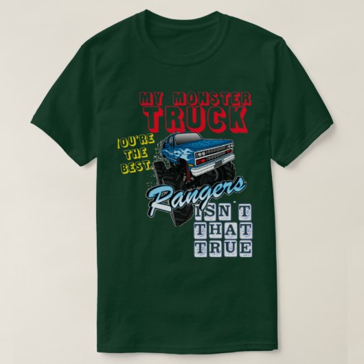 Monstervrachtwagen T-shirt (Design voorkant)